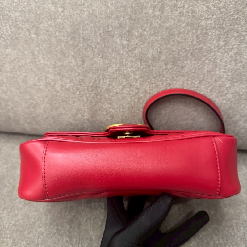 GUCCI紅色馬夢包-7