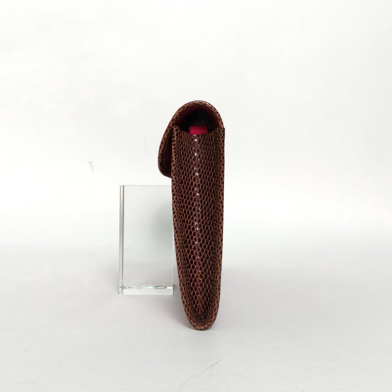 HERMES JigeElan手包29L3玫瑰紫Swift皮/蜥蜴皮無肩背包-3