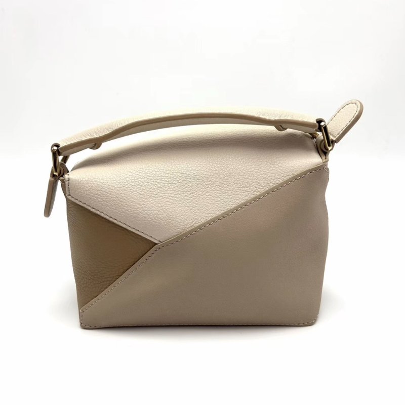 LOEWE Puzzlemini 幾何手提肩背斜背包18*12*8 98新配件塵袋-5