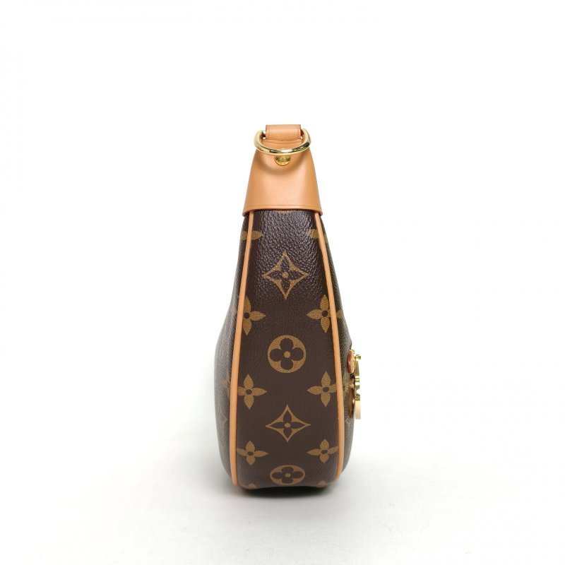 LOUIS VUITTON Loop豌豆包老花PVC金扣晶片肩背包-1