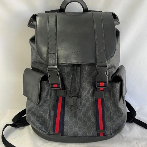 超重磅聯名 GUCCI x Supreme 後背包