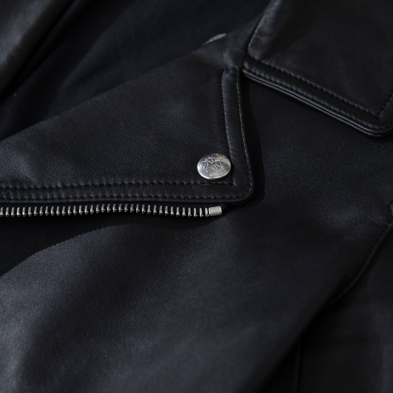 ❤️ LOEWE 常超值款 秋冬率性造型必備 皮衣外套-7