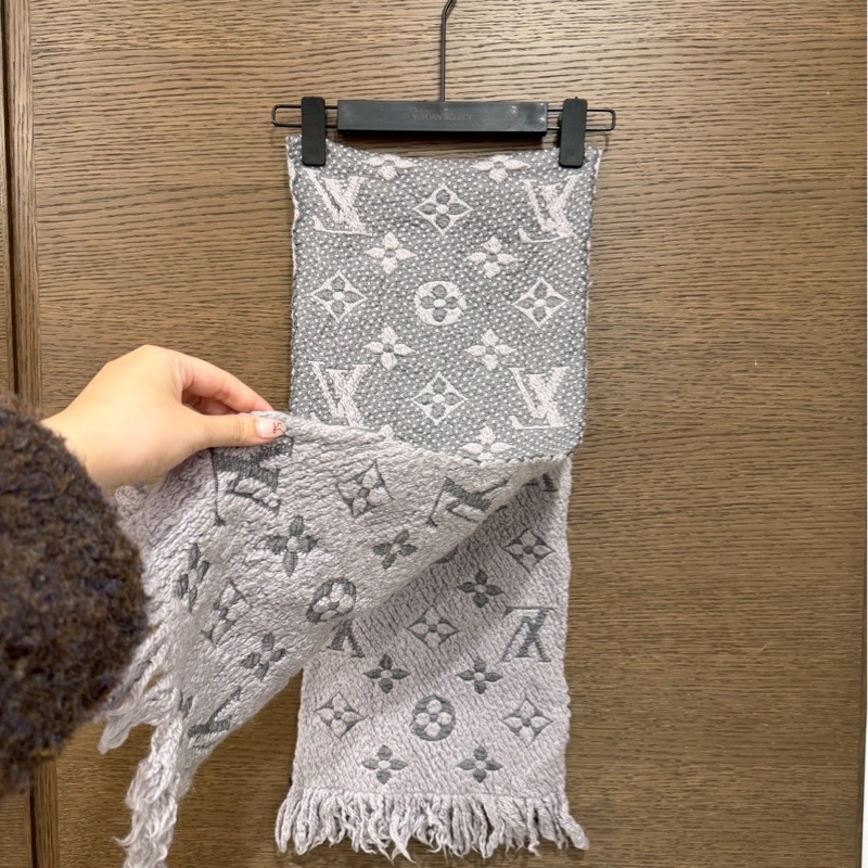 LV針織雙面圍巾-4