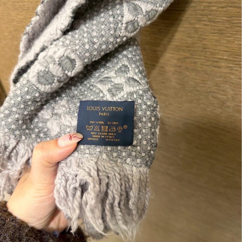 LV針織雙面圍巾-5