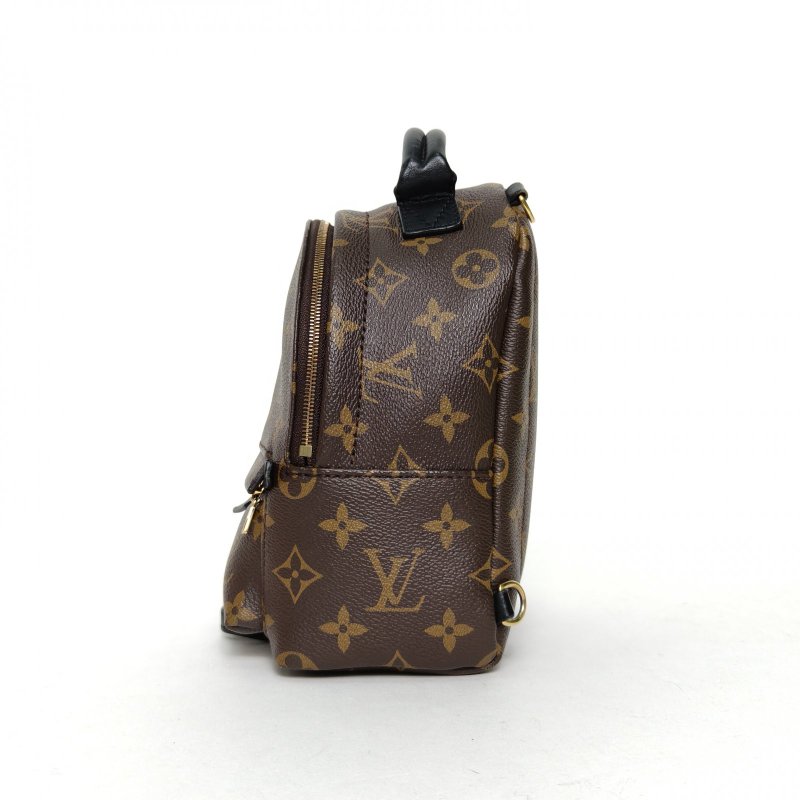 LOUIS VUITTON PalmSprings小書包Mini17新款拉鏈外露老花PVC2021肩背包-1