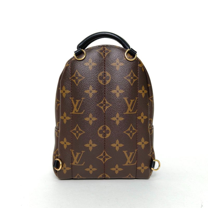 LOUIS VUITTON PalmSprings小書包Mini17新款拉鏈外露老花PVC2021肩背包-2
