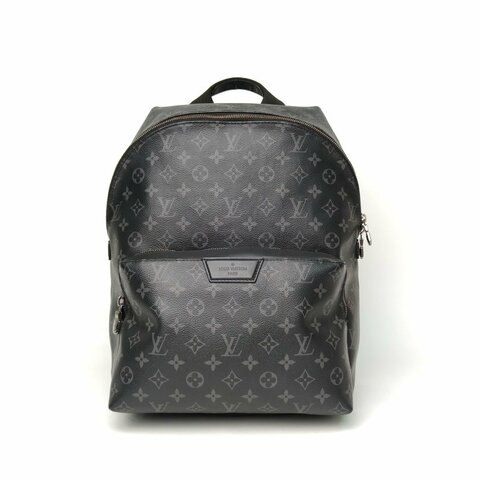 LOUIS VUITTON Discovery雙肩包小號29老花PVC2019肩背包