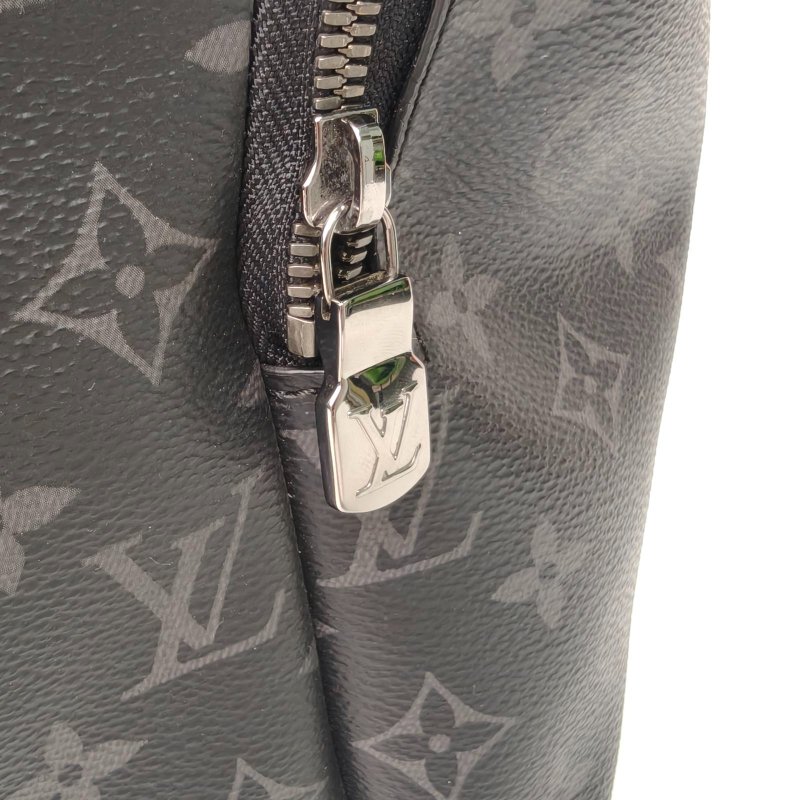 LOUIS VUITTON Discovery雙肩包小號29老花PVC2019肩背包-4