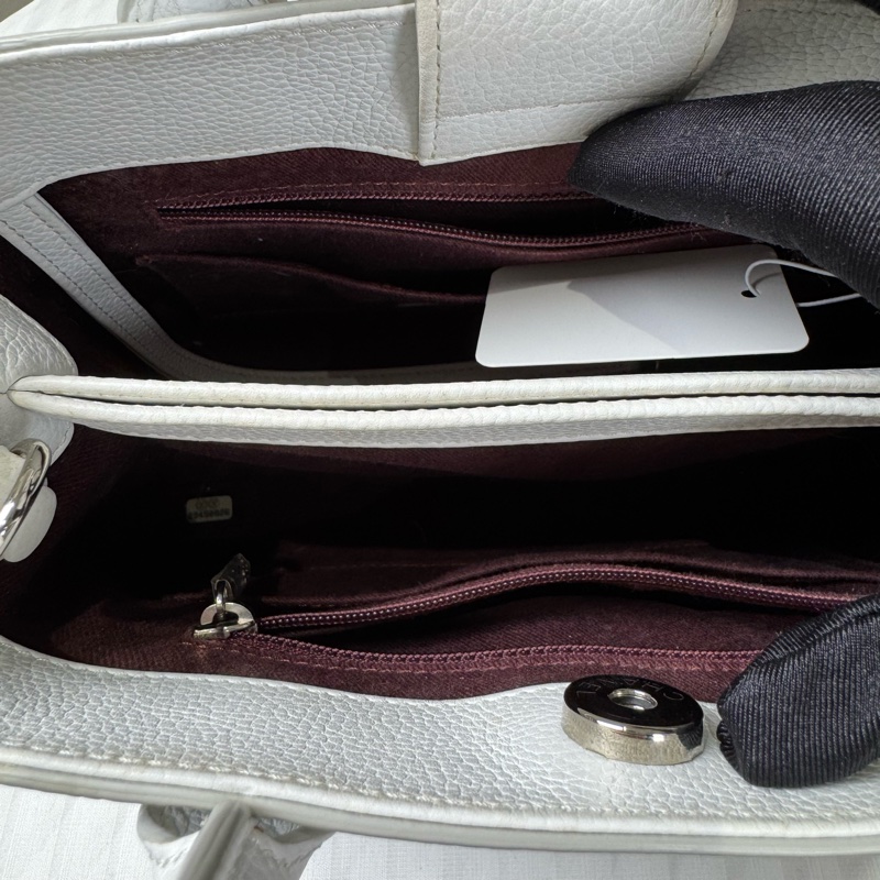 Chanel香奈兒mini托特魚子醬牛皮-7