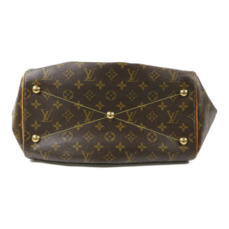 LOUIS VUITTON Monogram Tivoli GM金扣肩背袋-3