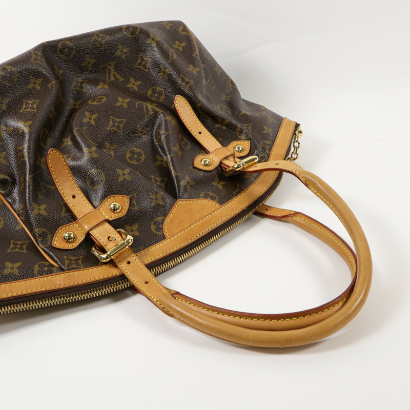 LOUIS VUITTON Monogram Tivoli GM金扣肩背袋-4