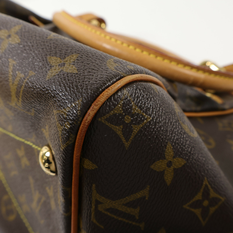 LOUIS VUITTON Monogram Tivoli GM金扣肩背袋-6