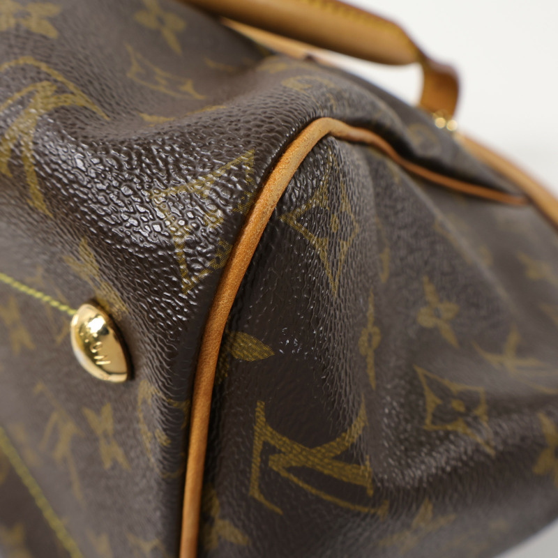LOUIS VUITTON Monogram Tivoli GM金扣肩背袋-8