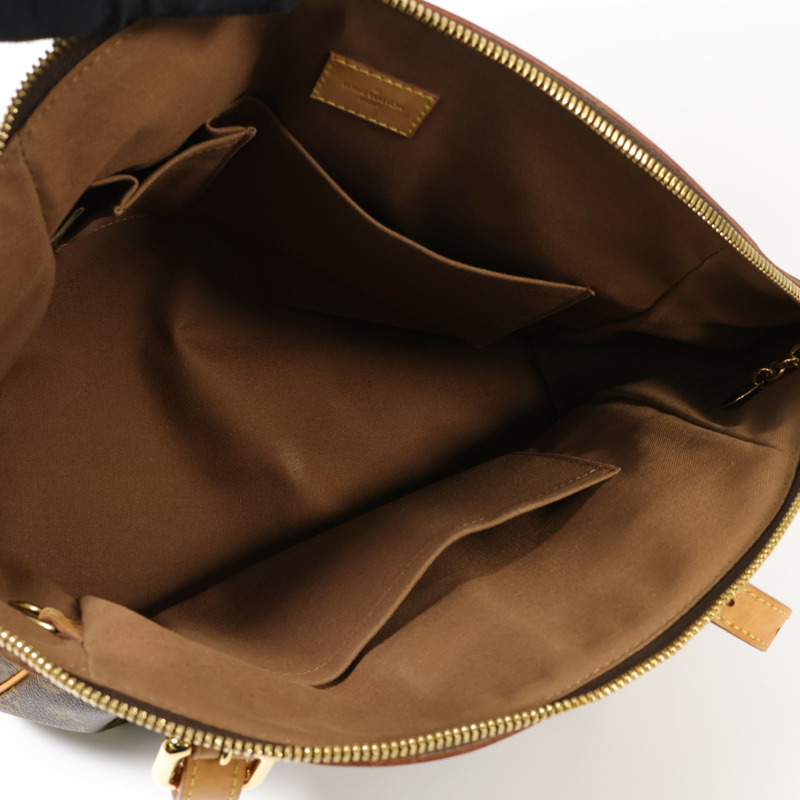 LOUIS VUITTON Monogram Tivoli GM金扣肩背袋-9