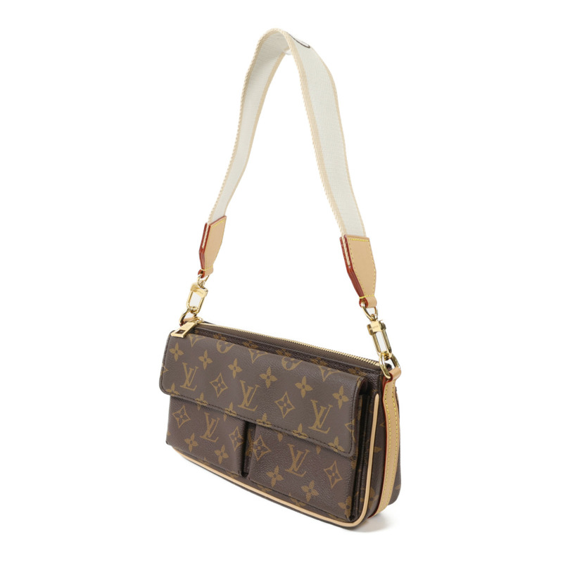 LOUIS VUITTON Monogram Vivacite金扣手挽肩背兩用袋-2