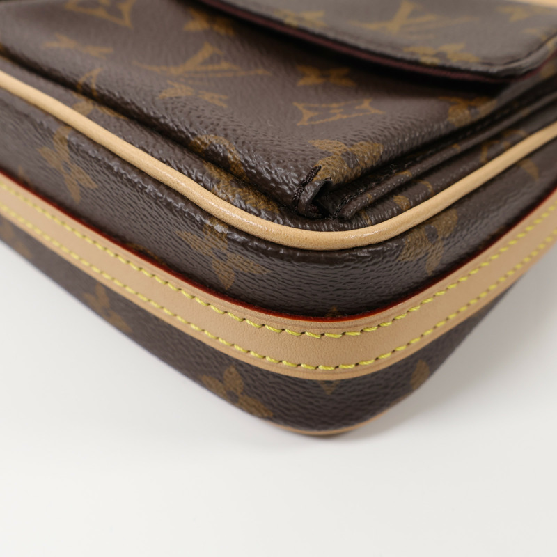 LOUIS VUITTON Monogram Vivacite金扣手挽肩背兩用袋-6