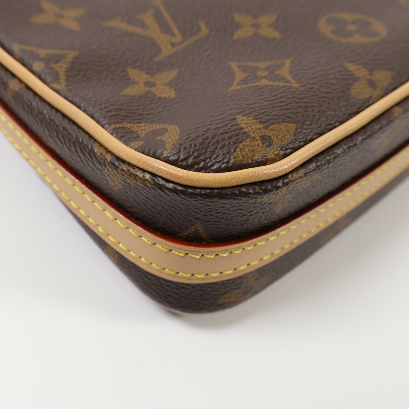 LOUIS VUITTON Monogram Vivacite金扣手挽肩背兩用袋-7