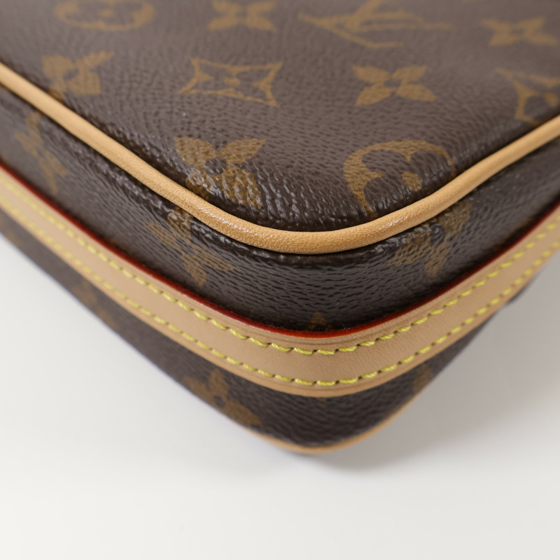 LOUIS VUITTON Monogram Vivacite金扣手挽肩背兩用袋-8