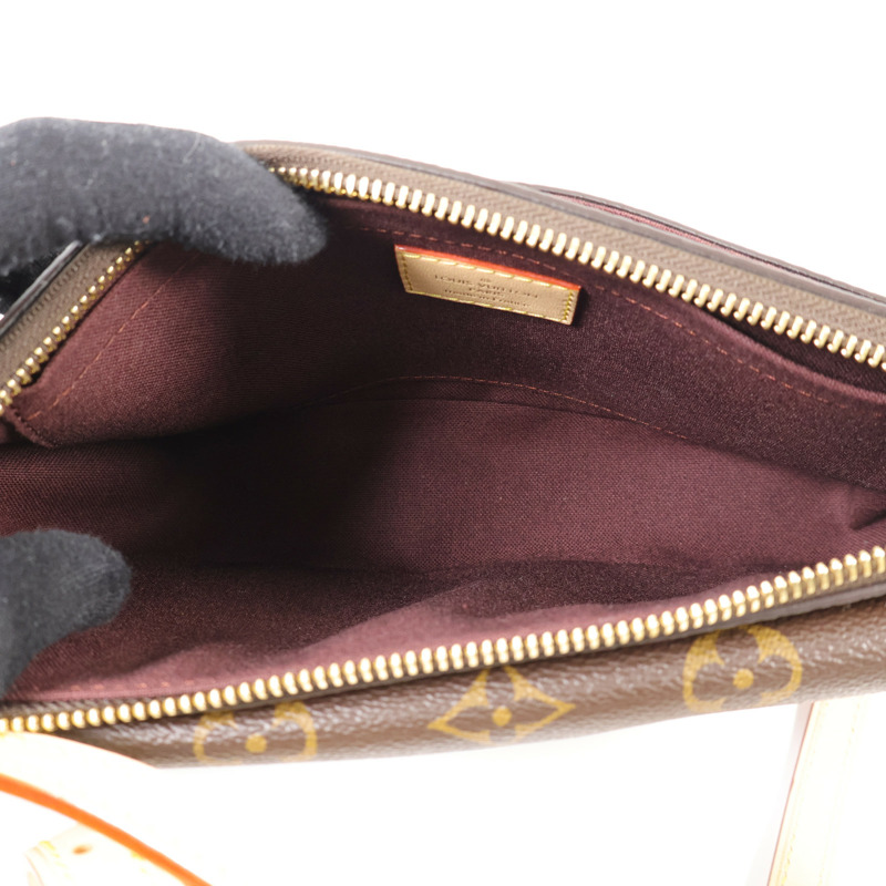 LOUIS VUITTON Monogram Vivacite金扣手挽肩背兩用袋-9