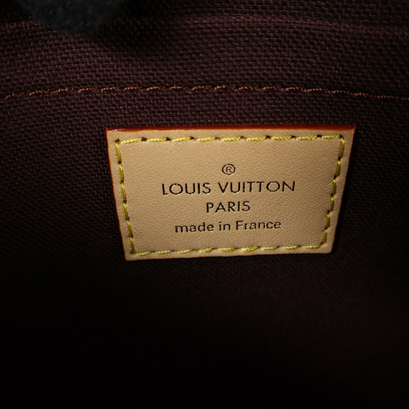 LOUIS VUITTON Monogram Vivacite金扣手挽肩背兩用袋-10