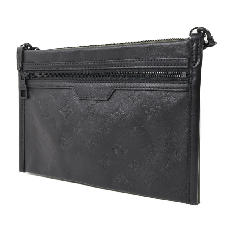 LOUIS VUITTON Monogram Shadow Flat Messenger Bag肩背袋-2