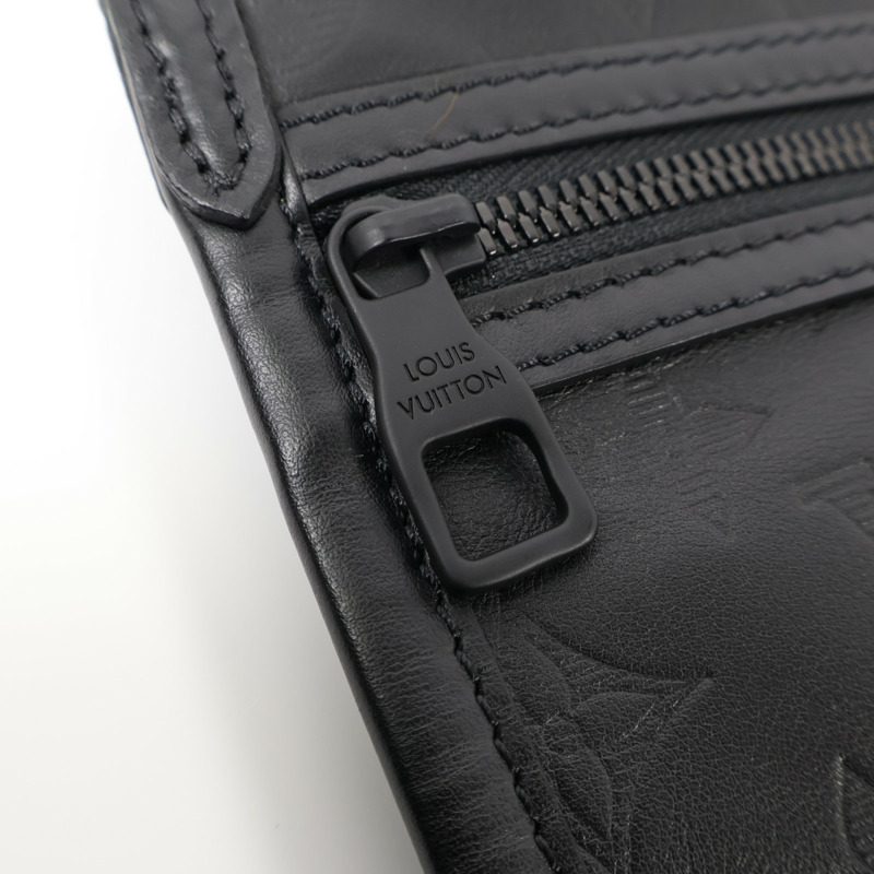 LOUIS VUITTON Monogram Shadow Flat Messenger Bag肩背袋-11