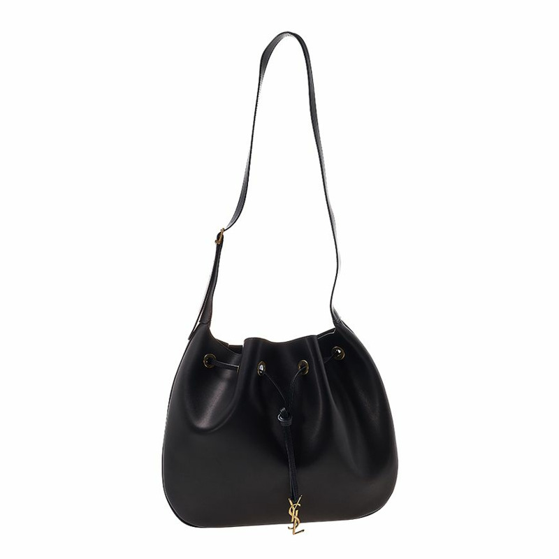 SAINT LAURENT 大號扁平單肩包 1000-1