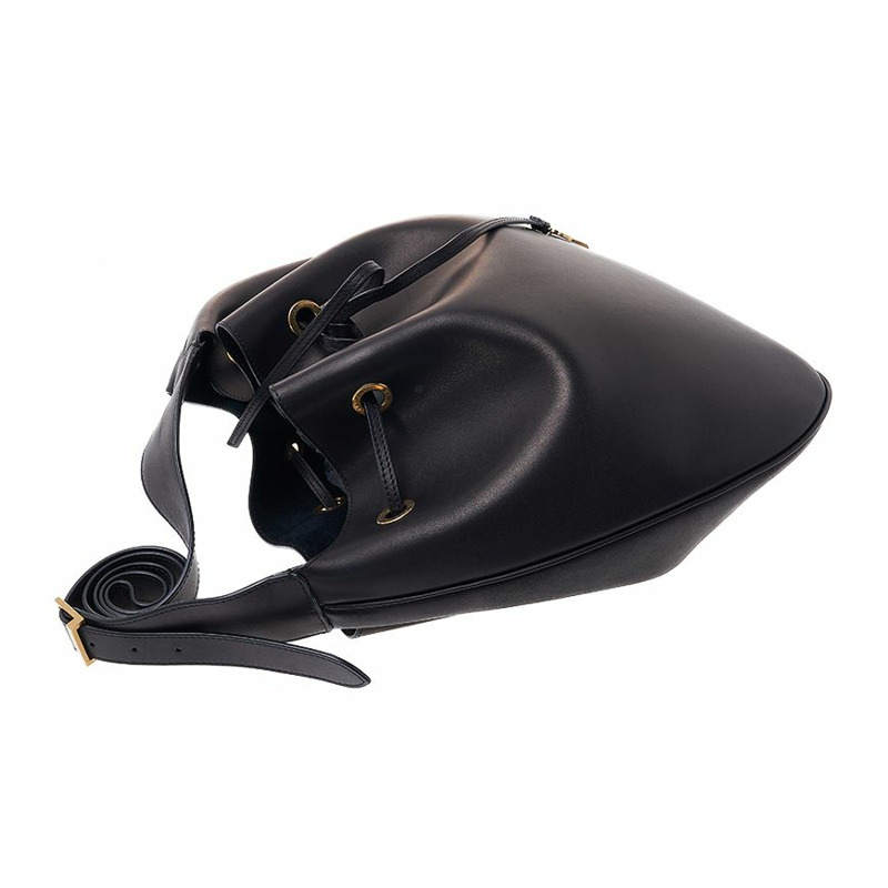 SAINT LAURENT 大號扁平單肩包 1000-4