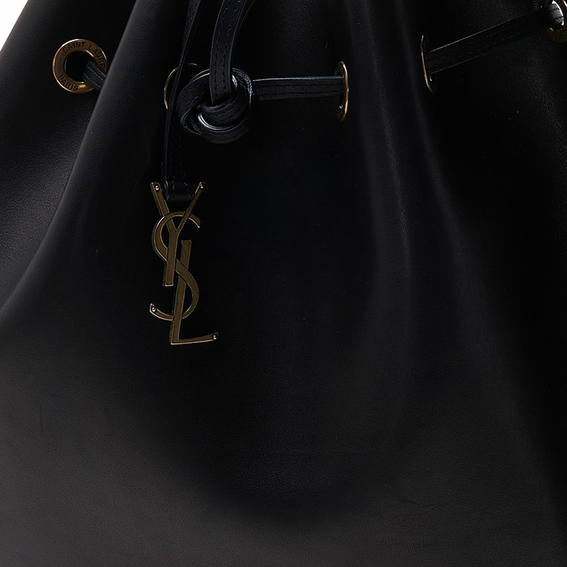 SAINT LAURENT 大號扁平單肩包 1000-7