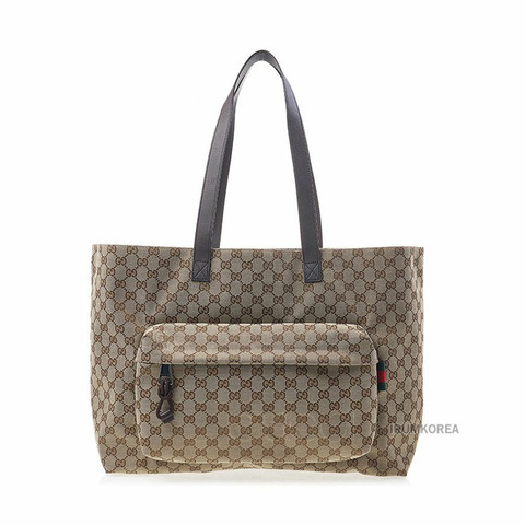 GUCCI GG帆布手提袋