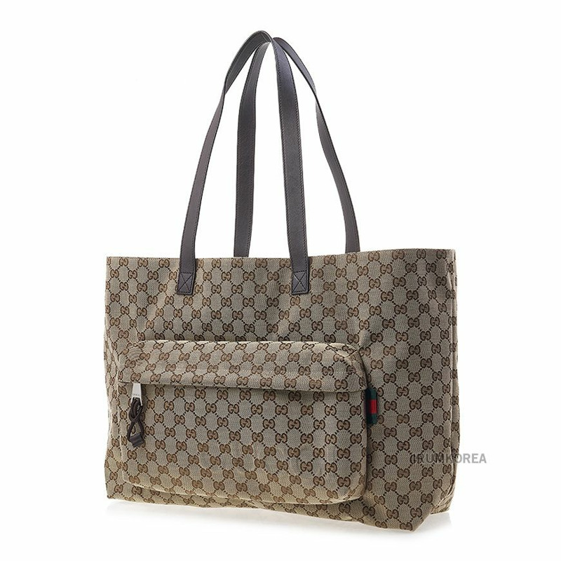 GUCCI GG帆布手提袋-1