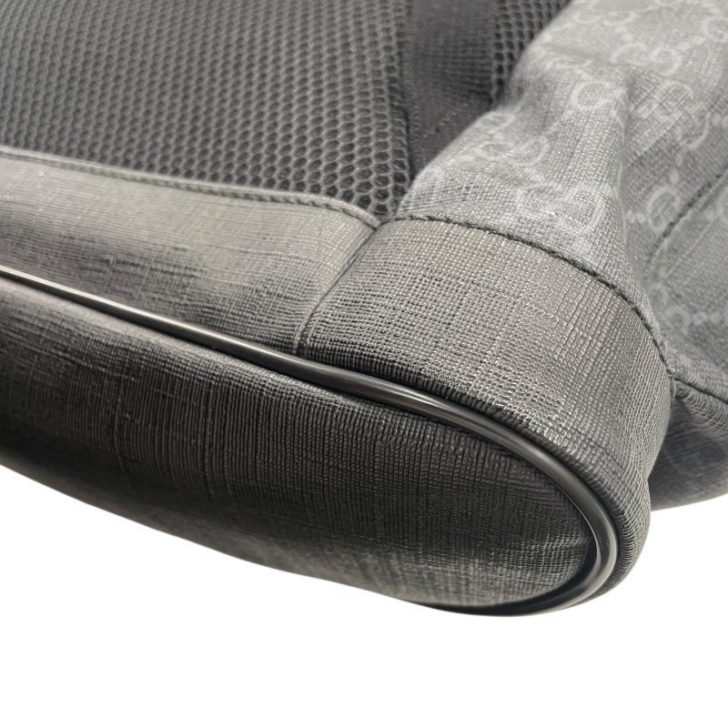 GUCCI 古馳 493078 後背包 PVC帆布 灰色老花-8