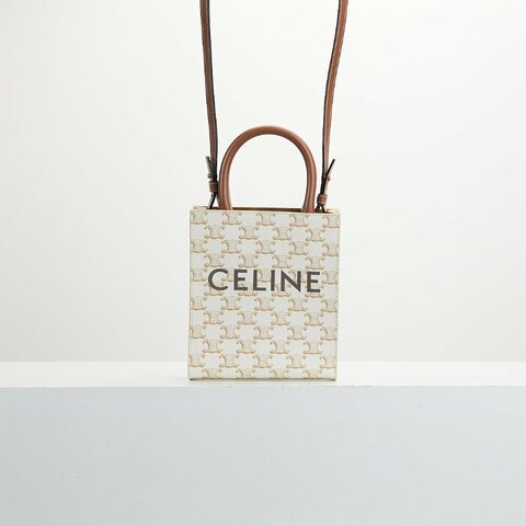二手Celine 琴譜包/白色