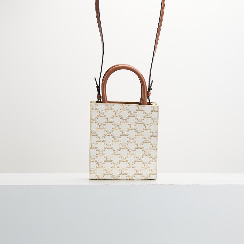 二手Celine 琴譜包/白色-1