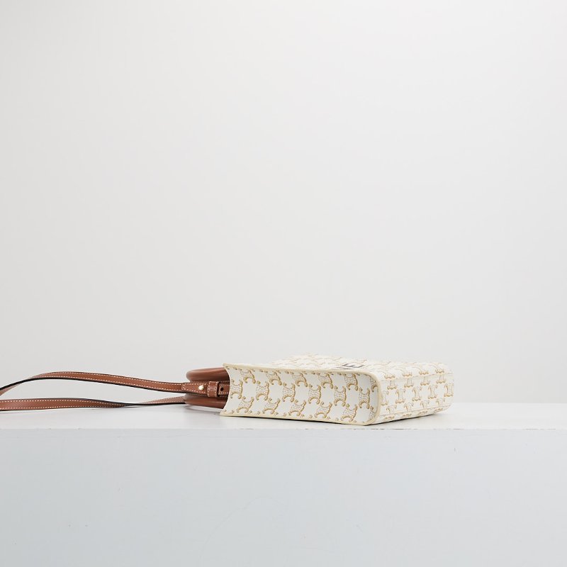 二手Celine 琴譜包/白色-2