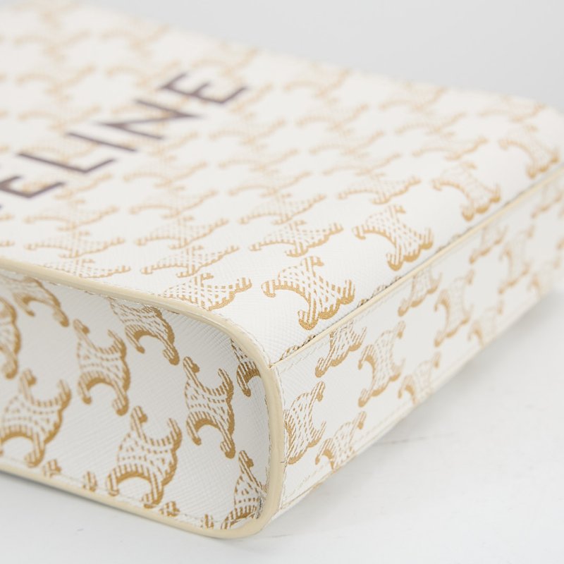 二手Celine 琴譜包/白色-4