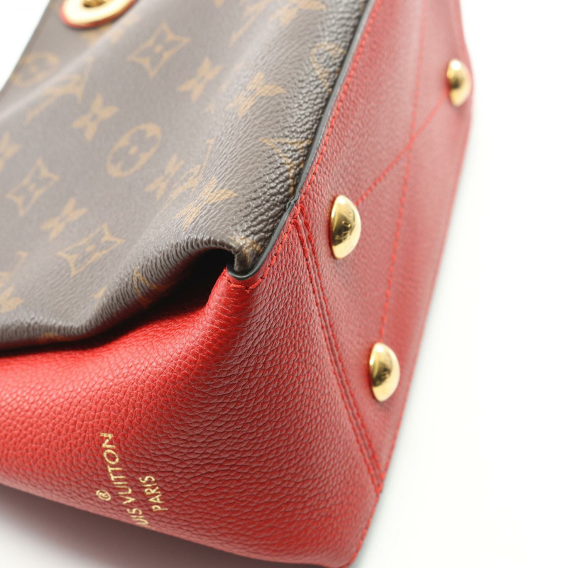 路易威登 Surenne BB 鏈條肩背包 M43776 Monogram 皮革 棕色 Cerise-5