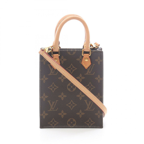 路易威登 Petit Sac Plat 斜背單肩包 M69442 Monogram 皮革