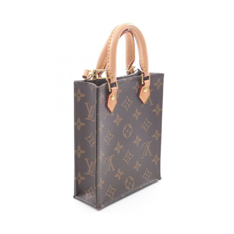 路易威登 Petit Sac Plat 斜背單肩包 M69442 Monogram 皮革-1