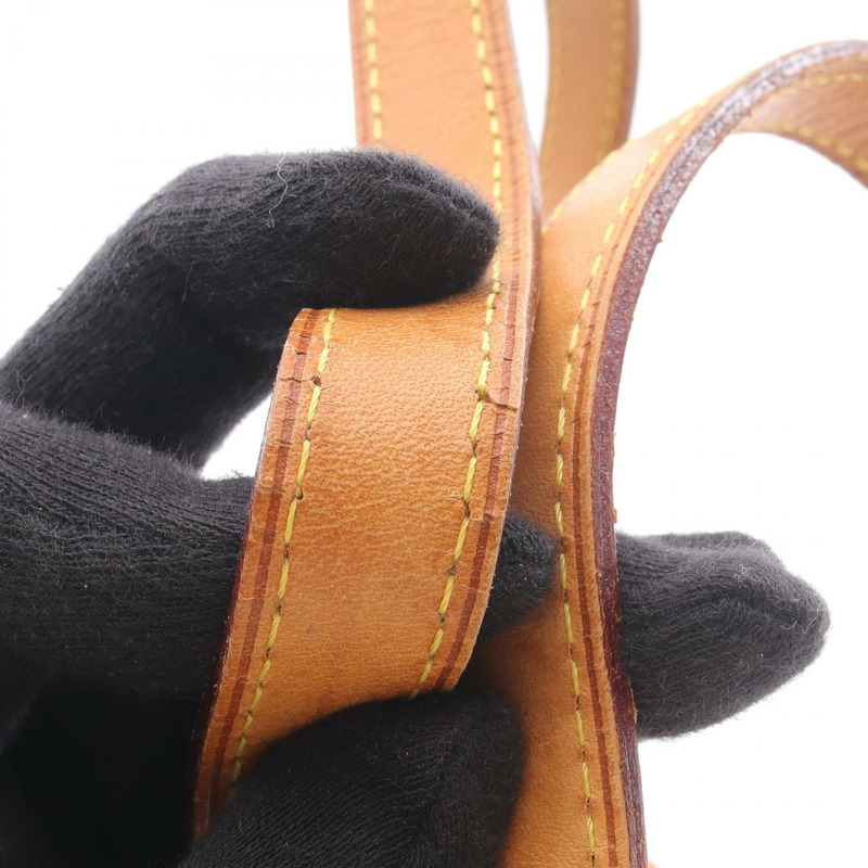 路易威登 Totally PM 手提單肩包 N51261 Damier Azur 白色皮革 二手-10