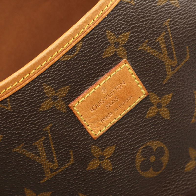 路易威登 Samur 35 肩斜背包 M42254 Monogram 皮革 棕色 二手-4