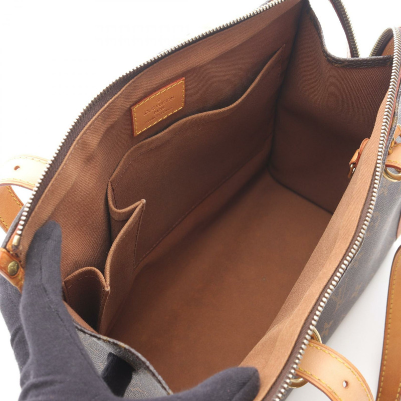 路易威登 Popincourt 高幫手提單肩包 M40007 Monogram 棕色皮革 LV-2