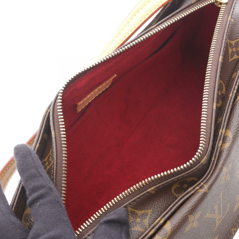 路易威登 Vivacite MM 單肩包 M51164 Monogram 皮革棕色二手女士-2