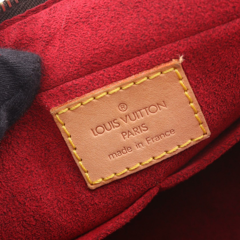 路易威登 Vivacite MM 單肩包 M51164 Monogram 皮革棕色二手女士-3