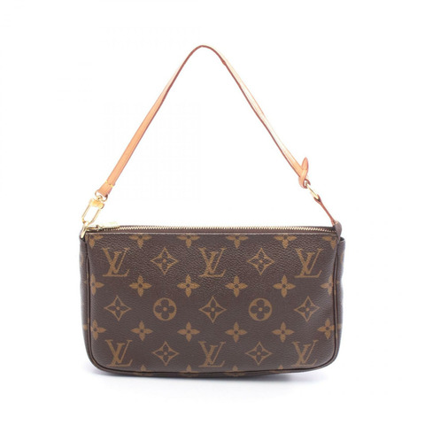 路易威登 Pochette Accessoires 手提包 M51980 Monogram 棕色皮革