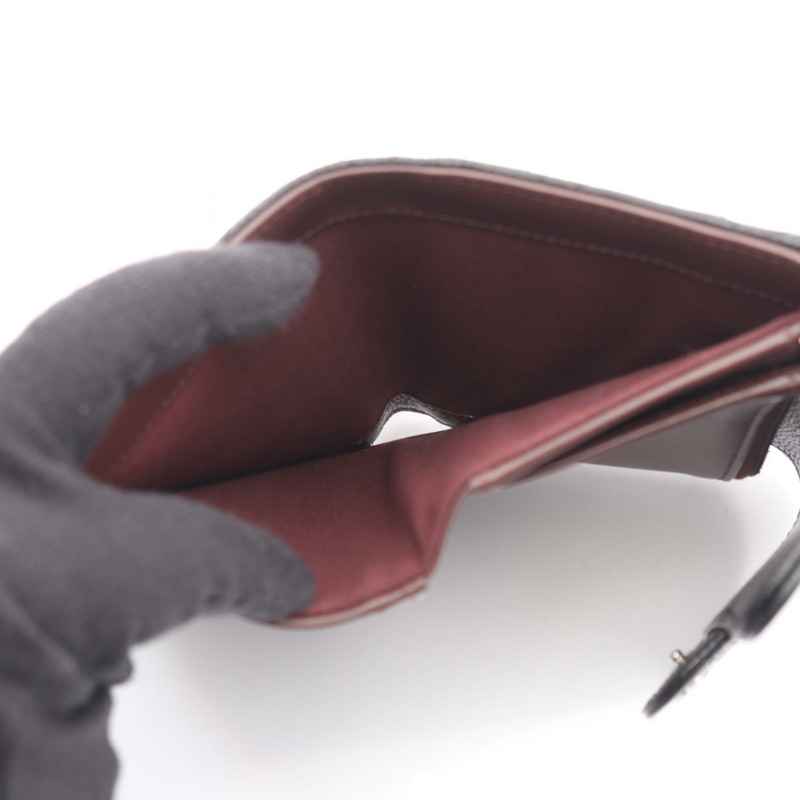 香奈兒 (CHANEL) Matelasse 三折迷你錢包，小牛皮材質，黑色，二手，女士款-8