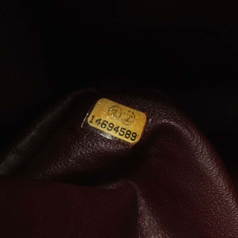 香奈兒 Deca Matelasse 30 經典大號 W 翻蓋肩背包 A58600 皮革 BK GHW-4