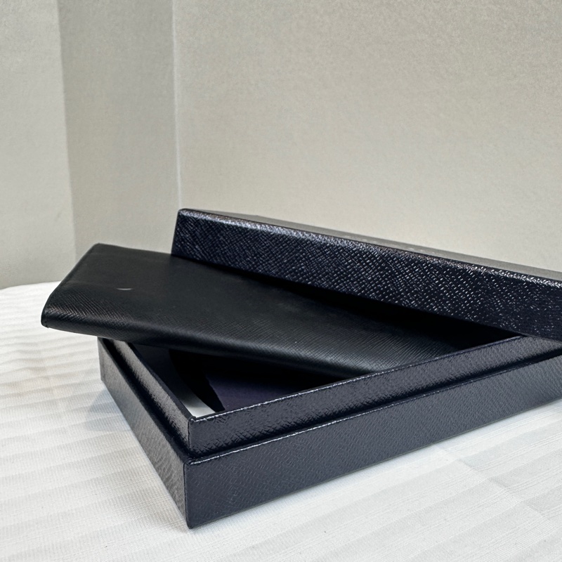 普拉達/Prada Saffiano Leather Long Wallet 牛皮男士長錢包19x1.5x9.5cm-2