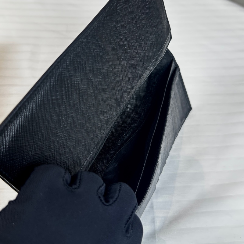 普拉達/Prada Saffiano Leather Long Wallet 牛皮男士長錢包19x1.5x9.5cm-8