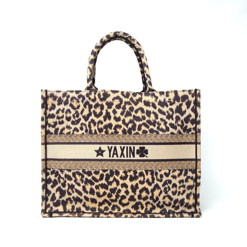 DIOR BookTote大號42豹紋帆布2021肩背包-2